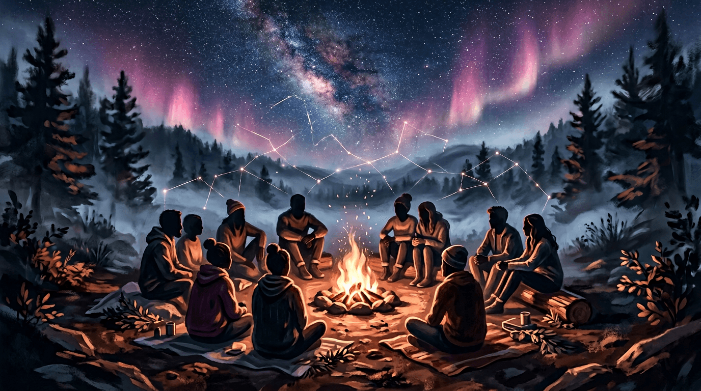 Илюстрация: общност и свързаност с хора на същата честота